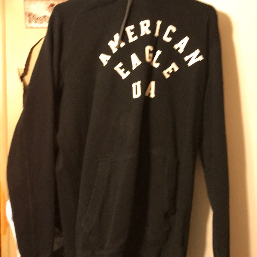Black hoodie,